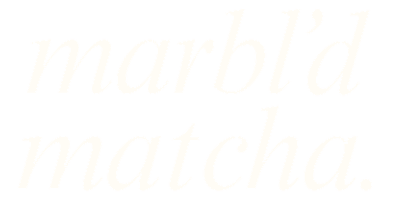 marbl'd matcha logo